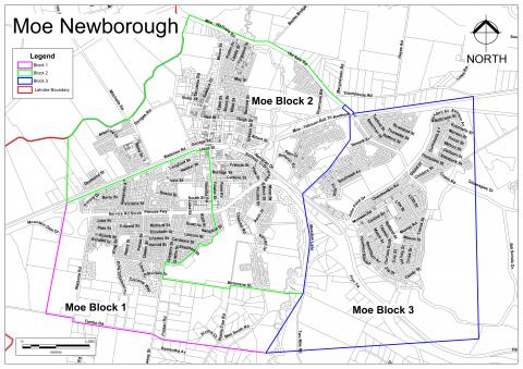 Urban Block Pruning - Zones 2 & 3 Map