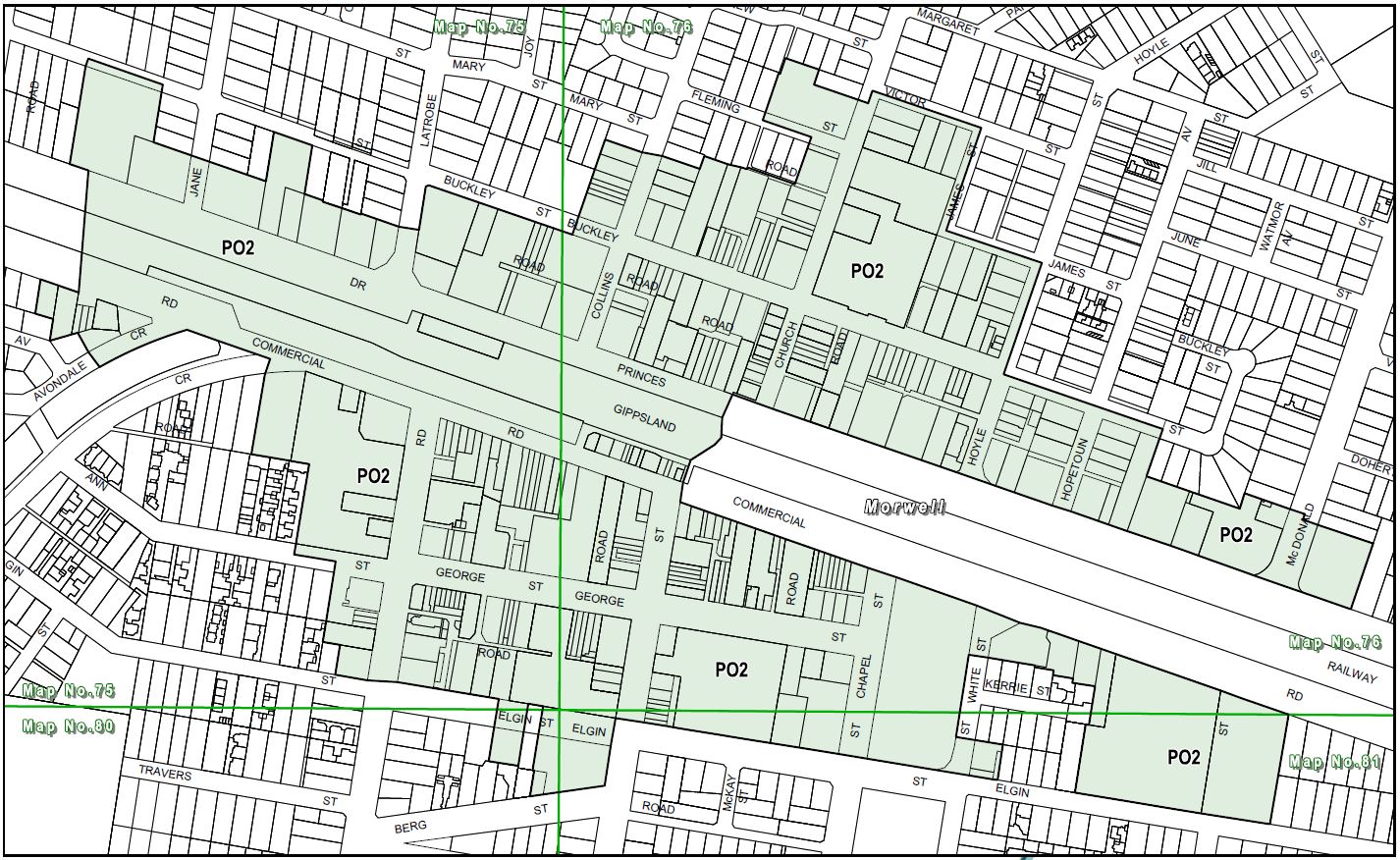 Car parking Overlay Map 2