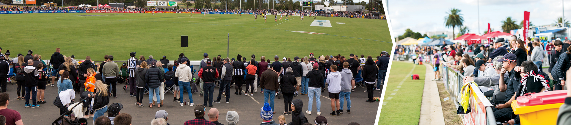 Annual Report Banner 2019-2020 for AFL in Latrobe City
