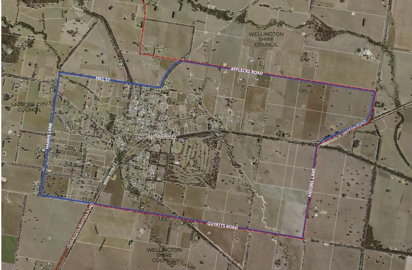 Map of land generally affected by Amendment C126