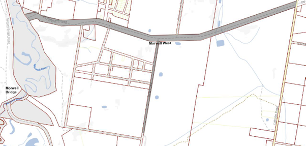 Toners lane road map