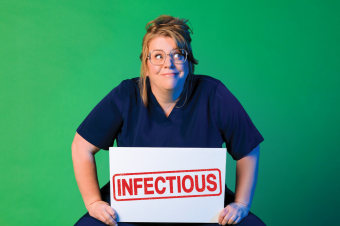 Nurse Georgie Carroll: Infectious Banner 