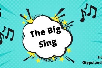 The Big Sing web Banner
