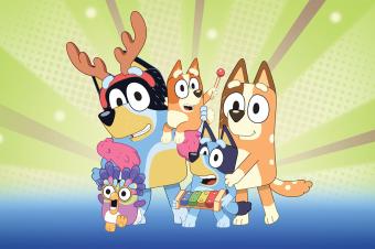 Bluey's Big Play the Stage show Banner (2)