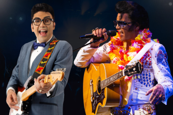 The Elvis & Buddy Show Banner