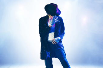 Michael Jackson King of Pop - Starring Christian Robinson Banner 