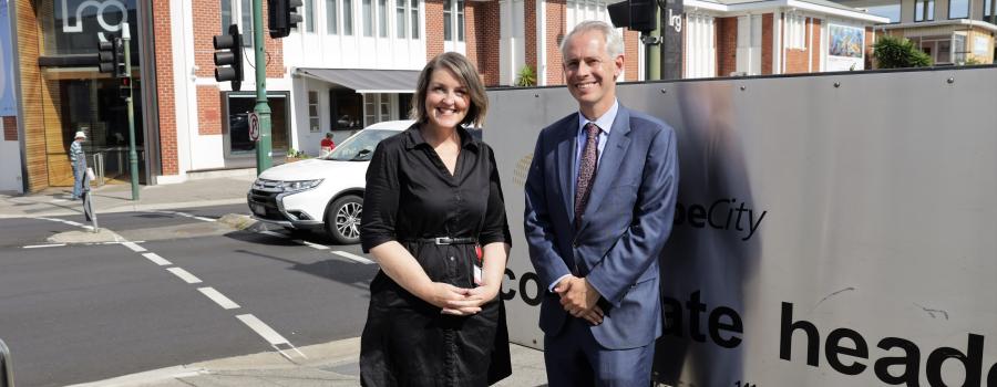 Mayor and Andrew Giles MP