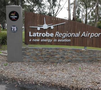 Airport sign