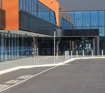 Traralgon Sports Stadium Front Entry