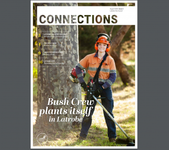 Cover page of Latrobe City Connections issue 3 publication