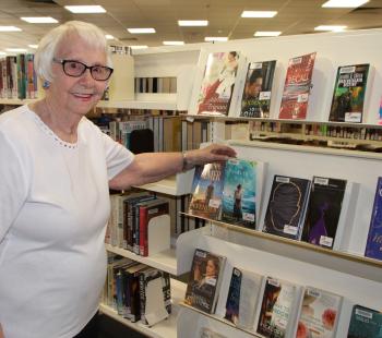 Margaret at Traralgon Library