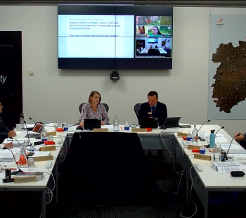 Council Meeting in progress