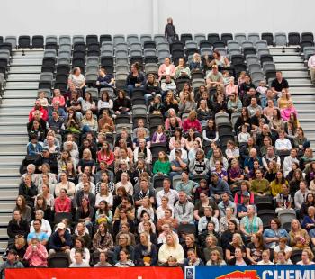 Crowd at event