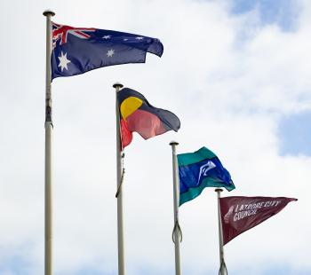 flag raising