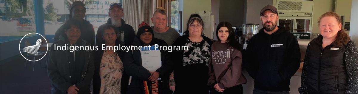 Annual Report Indigenous Employment Banner