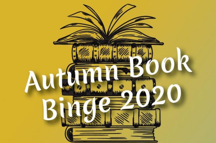 autumn book binge logo