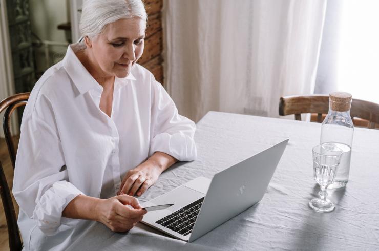 Be Connected older person online