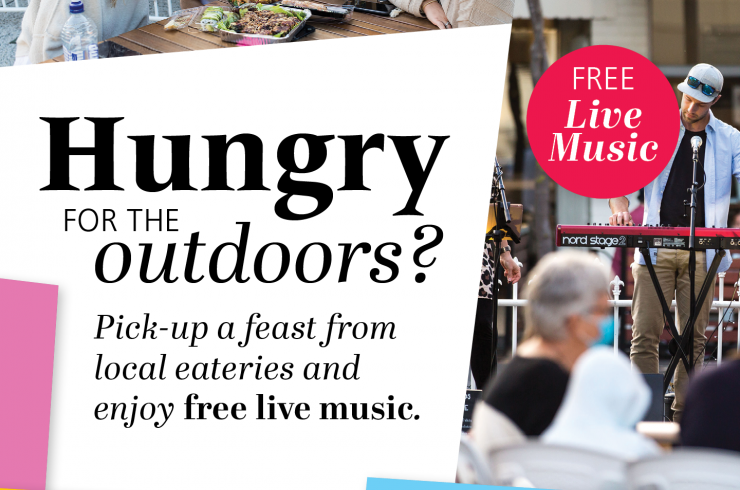 Outdoor Dining promotional graphic