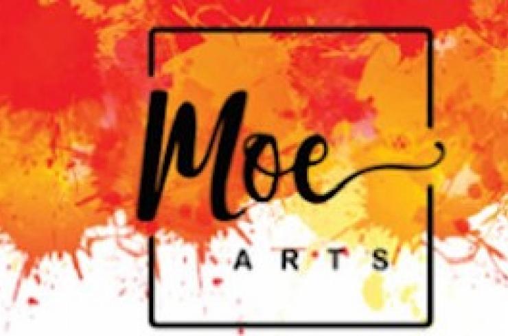 Moe Art Society Spring art show logo