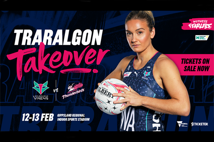 Traralgon Takeover: Melbourne Vixens Vs Adelaide Thunderbirds | Latrobe ...