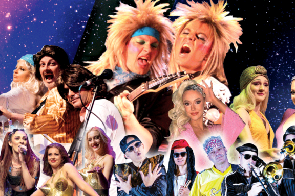 The 70s 80s 90s Show Banner 