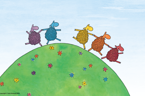 Where is the Green Sheep? Banner 
