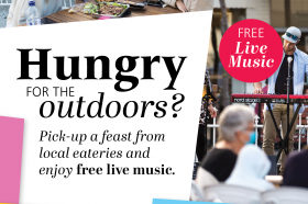 Outdoor Dining promotional graphic