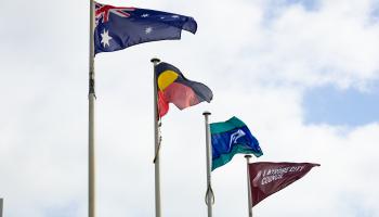 flag raising